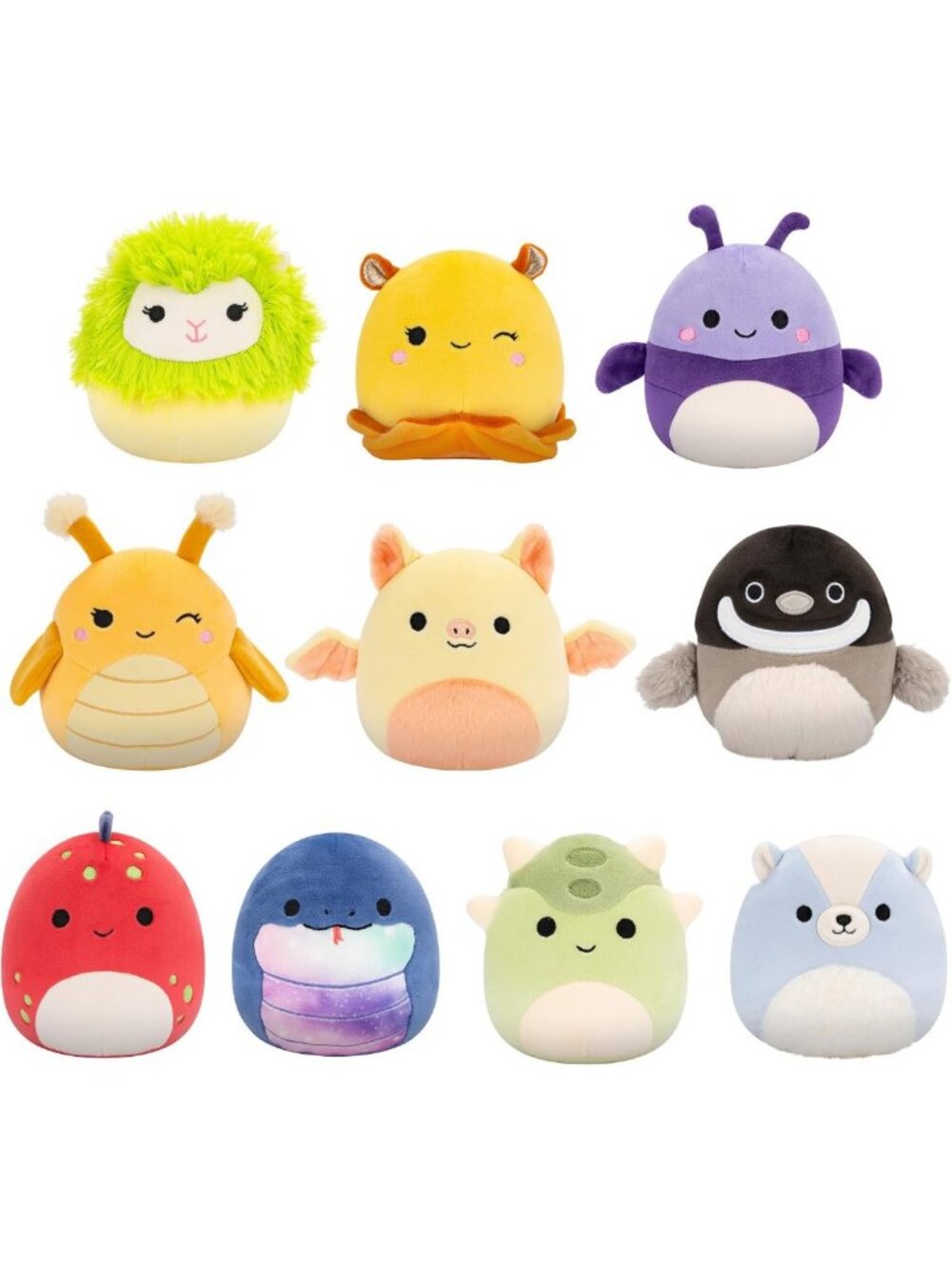 Adorable 5-Inch Plush Toy Set – 10 Cute Characters for Collecting & Cuddling